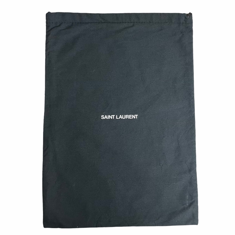 Saint Laurent Black Dust Bag 10 x 14